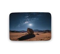 KOAYUBFC Bathroom Rugs Luxurious Soft And Fluffy Absorbent Desert Starry Sky Pattern Rugs Bathroom Mats for Bathroom Floors Bathtubs And Showers