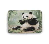 KOAYUBFC Bathroom Rugs Luxurious Soft And Fluffy Absorbent Giant Pandas Eating Bamboo Pattern Rugs Bathroom Mats for Bathroom Floors Bathtubs And Showers
