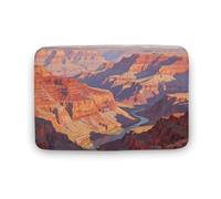 KOAYUBFC Bathroom Rugs Luxurious Soft And Fluffy Absorbent Grand Canyon Landforms Pattern Rugs Bathroom Mats for Bathroom Floors Bathtubs And Showers