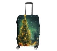 KOAYUBFC Christmas Trees Luggage Cover TSA Approved Suitcase Covers for Luggage Elastic Washable Suit Case Covers Anti-Scratch Travel Luggages Sleeve Suitcase Protector Fits