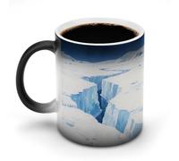 KOAYUBFC Coffee Mug 11 Oz Reefs by The Sea Color Changing Mugs, Heat Changing Coffee Mugs with Handle, Heat Sensitive Magic Mug for Women Men Funny Ceramic Cup for Tea Latte Milk Cocoa