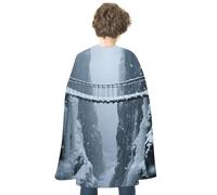 KOAYUBFC Halloween Canyon Suspension Bridge Cloak Reversible Cape Costume for Masquerade Halloween Cosplay Birthday Party Decoration
