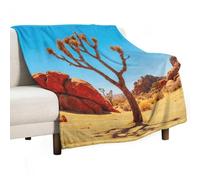 KOAYUBFC Joshua Tree National ParkFleece Blanket Comfortable Soft And Lightweight Fleece Flannel Blanket Suitable for Sofa Or Bed Suitable for All Seasons