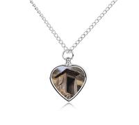 KOAYUBFC Old Ancient Outhouse Pet Ashes Necklace with Filling Kits 70CM Cable Chain Memorial Cremation Urn Necklace Jewelry Souvenir Keepsake for Human Ashes Dogs Cats Sympathy Gift for Women Men