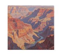 KOAYUBFC Outdoor Chair Cushions Square Seat Cushion Seat Cushion Grand Canyon Landforms Chair Cushions Suitable for Patio Furniture Office Chair Floor Courtyard 38 X 35 X 3 CM