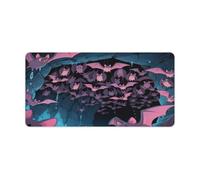 KOAYUBFC Professional Oversized Desk Mat with Multipurpose Non-Slip Surface,Bats in The Caves Printing Mousepad,Waterproof Design for Work, Gaming, And Office Use