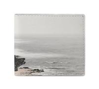 KOAYUBFC Wallet for Men Credit Card Holder for Women Slim Wallet Chinese Ink Painting Bifold Wallet with Id Window