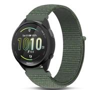 Koazon Hook and Loop Nylon Watchband Compatible with Garmin Forerunner 165/55/245,20mm Soft Elastic Lightweiht Sport Adjustable Replacement Strap for Garmin Vivoactive 5/6/3/Venu Sq 2 Women Men