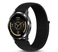 Koazon Hook and Loop Nylon Watchband Compatible with Garmin Venu 3/2/Forerunner 265/255,22mm Soft Elastic Lightweiht Sport Adjustable Replacement Strap for Garmin Viviactive 4 Women Men