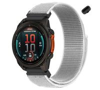 Koazon Nylon Quick Fit Watchband Compatible with Garmin Fenix 8 43mm/Approach S12/S44/S50,20mm Soft Adjustable Sport Hook and Loop Strap for Fenix 7S Pro/7S/6S Pro/6S/5S Accessory Men Women