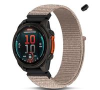 Koazon Nylon Quick Fit Watchband Compatible with Garmin Fenix 8 43mm/Approach S12/S44/S50,20mm Soft Adjustable Sport Hook and Loop Strap for Fenix 7S Pro/7S/6S Pro/6S/5S Accessory Men Women