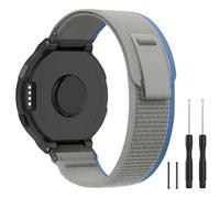 Koazon Trail Loop Nylon Band Compatible with Garmin Forerunner 235/220/230/620/630/735XT,Soft Adjustable Velcro Sport Replacement Strap for Garmin 235 Lite/Approach S20/S6/S5 Accessory