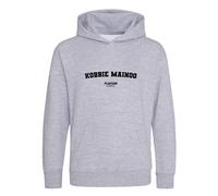 Kobbie Mainoo Kids Hoodie - Gray / 12-13 years