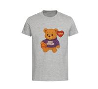 Kobe Bryant Bear Logo Kids T-Shirt - Gray / S Men