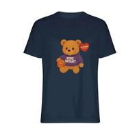Kobe Bryant Bear Logo Men's T-Shirt - Navy / M