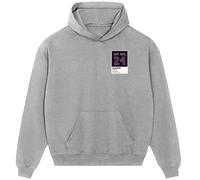 Kobe Bryant Black Mamba 24 Jersey Frame Men's Hoodie - Gray / L