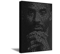 Kobe Bryant Canvas Wall Art Basketball Player Posters Wall Decor Sports Picture Modern Artwork for Boy Bedroom Decorations for Basketball Fan Memorabilia Gifts (16"×24" (40×60cm) Frame)