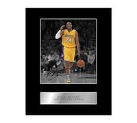 Kobe Bryant Print Signed Mounted Photo Display #01 Printed Autograph Picture Print
