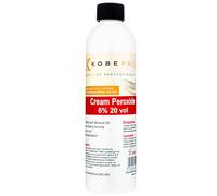 Kobe Cream Peroxide - Works with All Brands of Hair Bleach, Hair Colour / Tint & Lightening Powder - Choice of Strength & Pack Size - 250ml - 6% (20 vol)