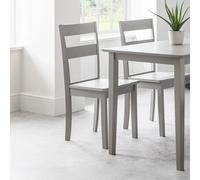 Kobe Dining Chair - Set of 2 - Lunar Grey