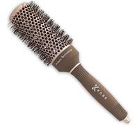 Kobe Professional Heat-Retaining Ceramic & Ionic Round Hair Brush for Blow Drying - With Nanotechnology - 42mm Barrel Brush - Blow Dry Hair Brush,Curling Brush