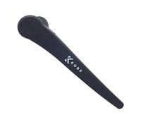 Kobe Sure Grip Black Hairdressing Sectioning clips, Strong Grip for All Hair Types, Ideal for Long and Short Hair. Great for Styling