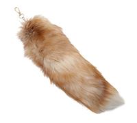 Kobeleen Animal Tail Key-Ring Tails Chain Keychain Personalized Animal Keyring Gift Long Charm Keychain for Women Girl