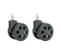 Kobeleen Durable Replacement Luggage Wheels, 2 Inch Polyurethane, Quiet Operation, Multi-Surface Versatility, 2 Pack Swivel Casters