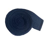 Kobeleen Unisex Adults Bathrobe Belt Replacement, Hotel Bathrobe Belt, Fleece, Plush, Flannel, White, Prussian Blue, Approx. 170-200cm/66.93-78.74in, Width 4cm/1.57in
