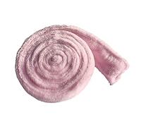 Kobeleen Unisex Pink Solid Bathrobe Belt Replacement, Hotel Bathrobe Belt, Fleece, Plush, Flannel, 66.93-78.74 inches, Tie, Machine Wash, Regular Fit