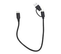 Kobeleen USB to USB C Cable 2 in 1 USB3.0 USB A/C to C Fast Charging Cable USB Type C to Type C Charger Cord 10Gbps Data Sync