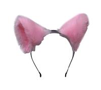 Kobeleen Women Anime Furry Animal Kitty for Cat Ears Headband Cosplay Hair
