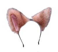 Kobeleen Women Anime Furry Animal Kitty for Cat Ears Headband Cosplay Hair