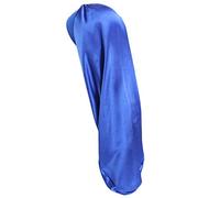 Kobeleen Women for Extra Large Long Sleep for Dreadlocks Curly Hair Bonnet Loose Night Sleeping Hat Elastic Band Headwr Royal Blue