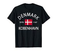 Kobenhavn Souvenir, Danish History - Copenhagen Denmark T-Shirt