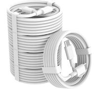 Kobilar USB C to USB C Cable Fast Charging, 5-Pack 3ft Type C Charging Cables for iPhone 16 Pro Max Plus, 65W C to C Cable for Samsung S24 S23, iPad Pro 13 12.9 11 inch, iPad Air