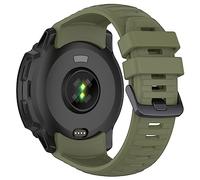 Kobmand Silicone Wristband Compatible with Garmin instinct 2X, Quick Change Watch Band Wristband, Watch Strap, Wrist Strap, Smartwatch Replacement Band for Garmin instinct 2X, verde