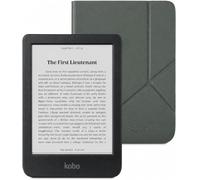 Kobo Clara BW Black eReader & Misty Green SleepCover Bundle | 6” Glare-Free Touchscreen with ComfortLight PRO | Dark Mode Option | Waterproof | Built-in-2-Way Stand Cover