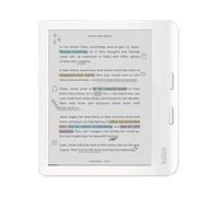Kobo Libra Colour | eReader | 7” Glare-Free Colour E Ink Kaleido™ 3 Display | Dark Mode Option | Audiobooks | Waterproof | (White)