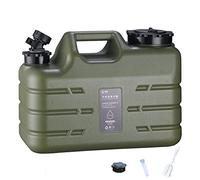 KOBONA 11L 18L Plastic Water Container with Tap Portable Camping Water Storage Carrier Jug Water Tank BPA-Free Camping Water Carrier for Hiking Climbing Picnic Bbq Self-Driving T-our