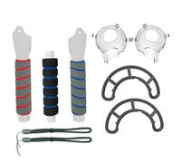 KOBONA 3 in 1 Long Arm Handle Attachments Non-Slip Game Accessories Anti-collision For Beat Saber Gorilla Tag Extension Grip Enhance Game Experience for Meta/Quest 3 for Quest