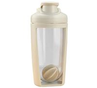 KOBONA 500ml Protein Shaker Bottle with Whisk Ball Protein Shaking Cup Leak Proof Protein Powder Mixer Cup for Protein Mixes Supplement Shakes