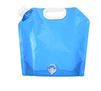 KOBONA 5L/10L Folding Water Container, Portable Outdoor Collapsible Water Bags Car Water Carrier Storage Container with Tap for Sport Camping Hiking Picnic BBQ