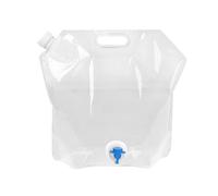 KOBONA 5L/10L Folding Water Container, Portable Outdoor Collapsible Water Bags Car Water Carrier Storage Container with Tap for Sport Camping Hiking Picnic BBQ