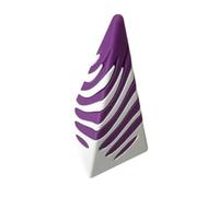 KOBONA Impossible Pyramid Passthrough Sculpture, 3D Printed Spiral Cone Toy Spiral Cone Fidget Toy Pass Through Pyramid Fidget Toys Stress Relief Finger Sensory Toys for Adults
