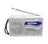KOBONA Radio FM Portátil, Am FM DSP Chip Transistor radio, Mini Radios de Bolsillo con Conector para Auriculares con Altavoz para Viajes Al Aire Libre