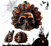 KOBONA Spooky Aztec Death Whistle Loud Screaming Aztec War Whistle Scream Whistle for Halloween Prank Props
