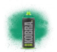 Kobra HP High Pressure Spray Paint 400ml Can - Professional Grade 100% Acrylic Formula with Matte Finish for Graffiti, Street Art, Crafts & Multi-Surface Use (1110 Lake)