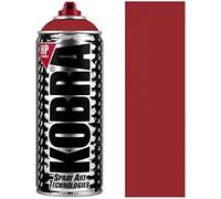 KOBRA HP Spray Paint - Matt Finish, Acrylic, 400ml Can - Colour: HP350 Red Hot