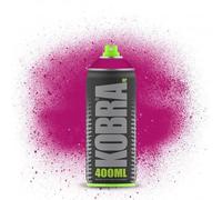 Kobra HP High Pressure Spray Paint 400ml Can - Professional Grade 100% Acrylic Formula with Matte Finish for Graffiti, Street Art, Crafts & Multi-Surface Use (5030 Magenta)